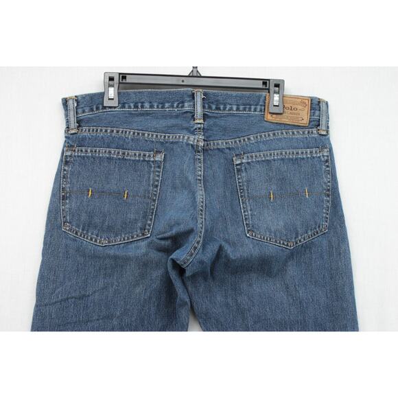 Polo Ralph Lauren Varick Jeans Men's 34 Slim Straight Cotton Stretch Gorpcore - Picture 8 of 15